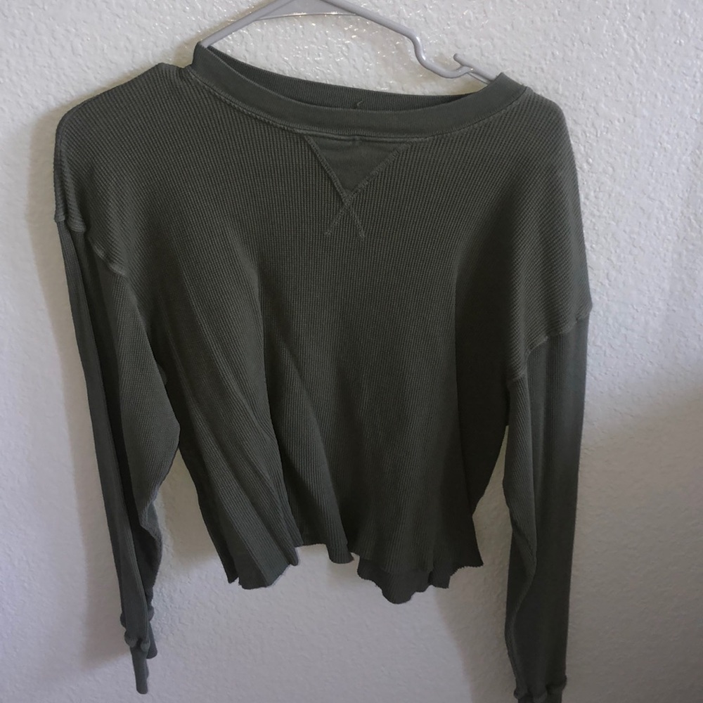 Green sweater